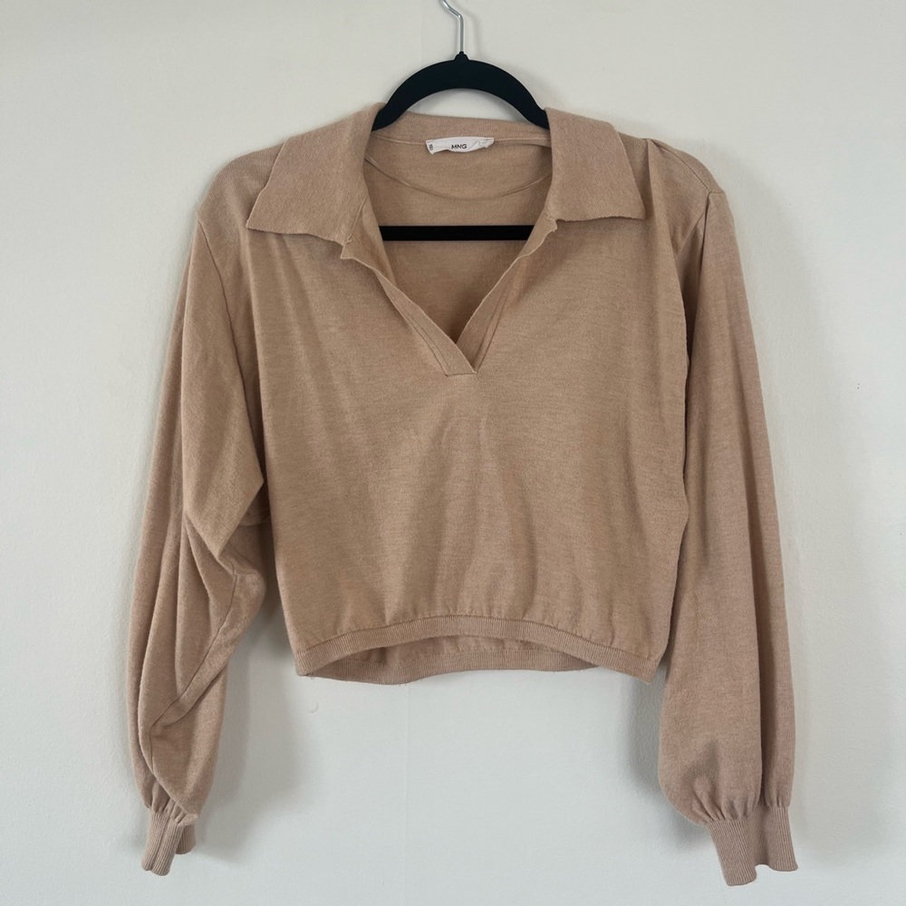 Mango Cropped Sweater
